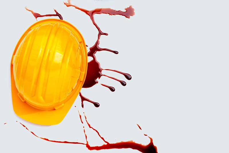 Muerte de trabajador por accidente laboral