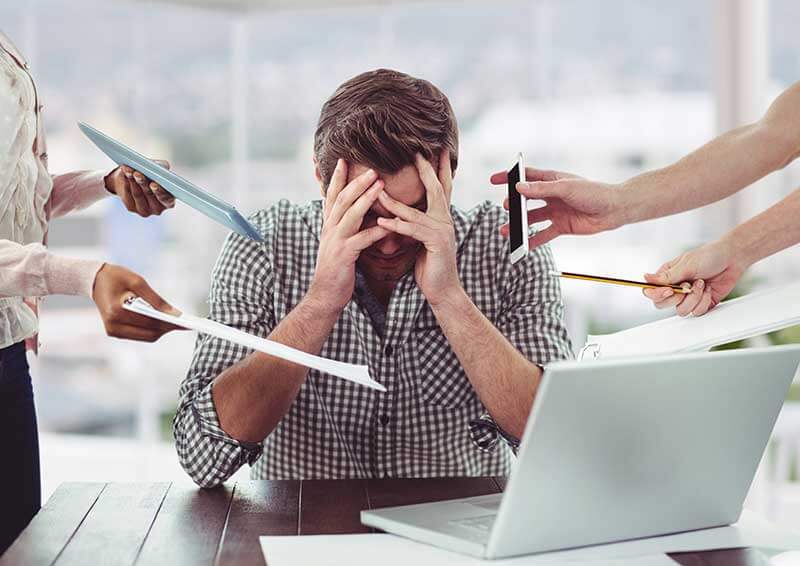 estrés entre las 10 enfermedades profesionales más frecuentes