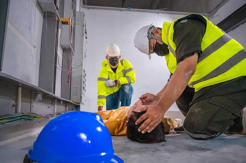 lesiones en el lugar de trabajo
