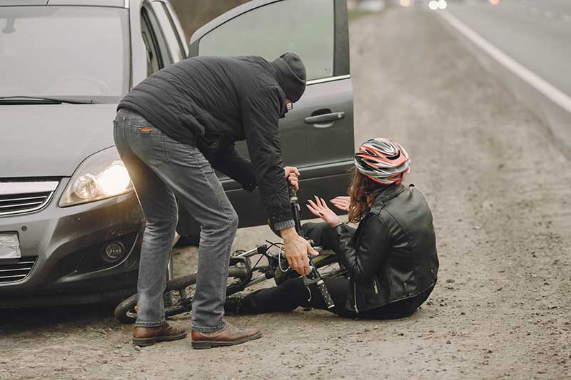 ayuda después de sufrir un accidente